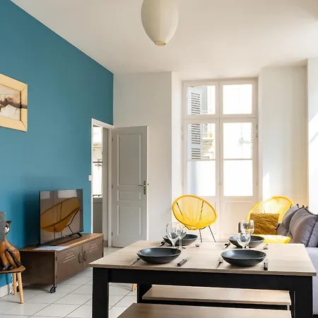 Nid Douillet 4places 2lits Coeur De Hote-zen Wifi شقة