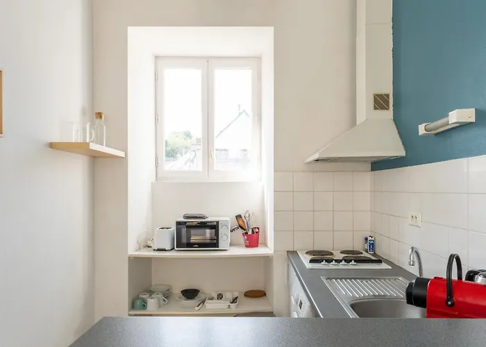 Nid Douillet 4places 2lits Coeur De Hote-zen Wifi Daire *