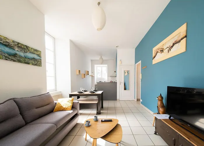 Daire Nid Douillet 4places 2lits Coeur De Hote-zen Wifi Segré