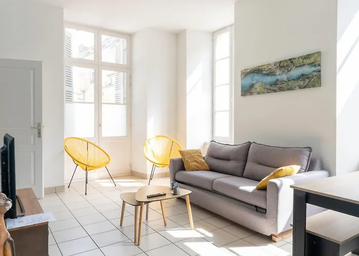 Nid Douillet 4places 2lits Coeur De Hote-zen Wifi *