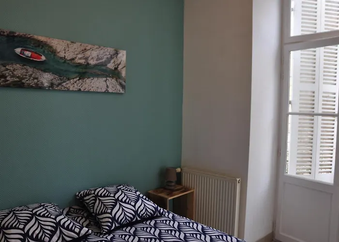 Nid Douillet 4places 2lits Coeur De Hote-zen Wifi