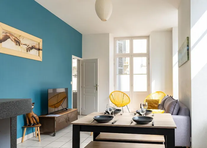 Nid Douillet 4places 2lits Coeur De Hote-zen Wifi Daire